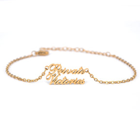 Dainty 'Eventually Everything Connects' Bracelet - BY OWN